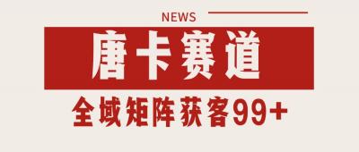 唐卡赛道私域引流获客 自热矩阵SOP日引流99+精准客资