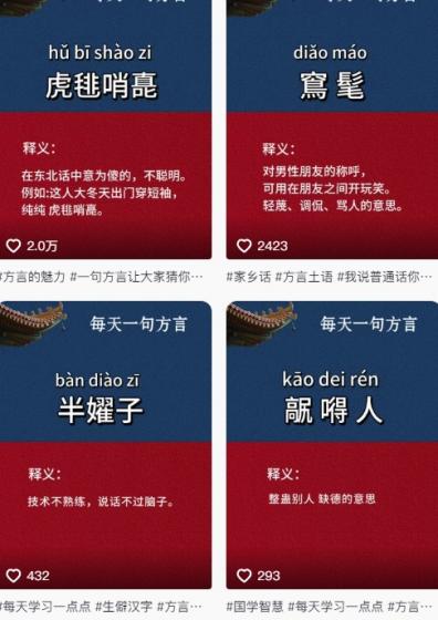 抖音最新涨粉玩法,图文方言暴力涨粉实操,126作品涨粉11W