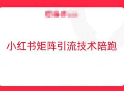 小红书矩阵引流技术,教大家玩转小红书流量