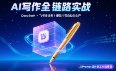 AI写作全链路：DeepSeek结构化Prompt+飞书多维表打造爆款内容体系