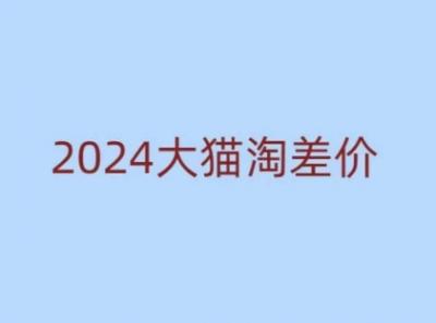 2024版大猫淘差价课程,新手也能学的无货源电商课程