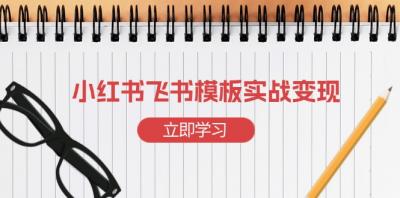 小红书飞书 模板实战变现:小红书快速起号,搭建一个赚钱的飞书模板