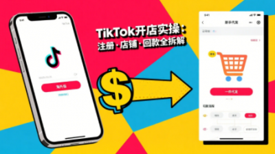 大熊跨境·TikTok从开店到投流的进阶课