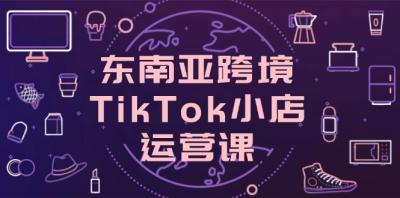 东南亚跨境TikTok小店运营课,掌握店铺设置与流量转化核心技巧