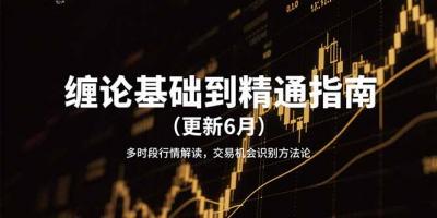 缠论基础到精通指南(更新6月