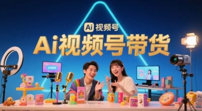 风口已至!AI视频号带货轻松月入过1W,99%的普通人却卡在内容制作门槛