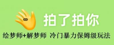 绘梦师+解梦师，冷门暴力保姆级玩法