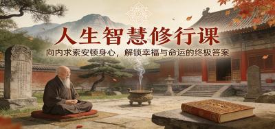 人生智慧修行课：向内求索安顿身心，解锁幸福与命运的终极答案