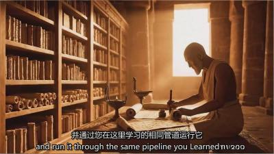 AI电影制作终极指南：从创意到成片，系统掌握智能影视全流程实战课(中英字幕