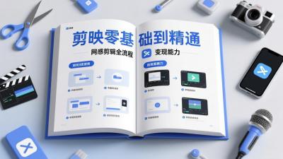 剪映零基础也能快速上手,从入门到精通掌握网感剪辑全流程,掌握能直接变现的剪辑能力