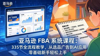 亚马逊 FBA 系统课程(更新26年3月