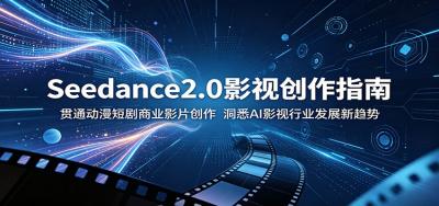 Seedance2.0影视创作指南:贯通动漫短剧商业影片创作,洞悉AI影视行业发展新趋势