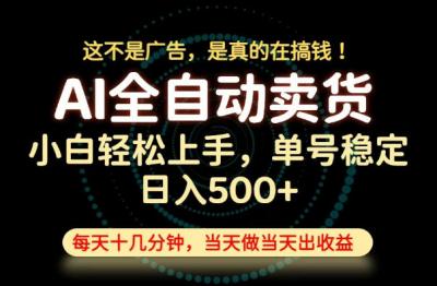 这不是广告，是真的在搞钱！当天做，当天变现，单号日入稳定500+，长期稳定可做！【揭秘】