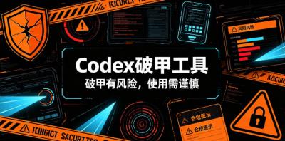 Codex破甲工具,破甲有风险,使用需谨慎