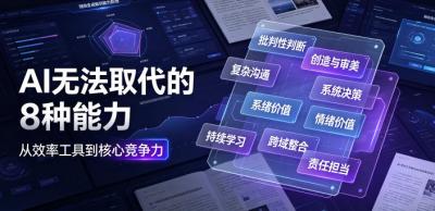 付费文章:AI无法取代的8种能力