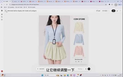成长猫AI生图实战课｜GPT注册配置+提示词模板+参考图反推+同款二创+跨境电商详情页批量制作