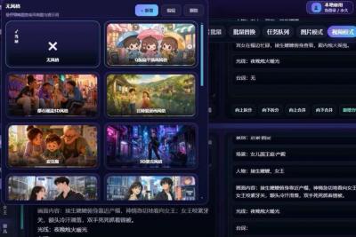 【爆款精品】AI漫剧/短剧无限出视频一站式爆款制作软件(本地部署)