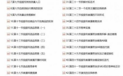 视频号直播带货教程:选品思路与话术拆解/掌握多种带货套路/提升直播效果
