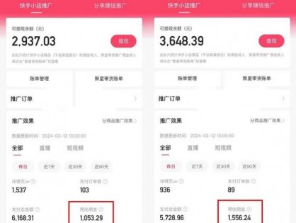 (9861期)快手硬核无人带货，简单操作每天纯佣1000+,仅需一部手机，新手小白直接上手