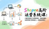Shopee高阶运营系统课:大量实操演示与逻辑拆解,构建完整的运营思维与落地能力,店铺高效增长