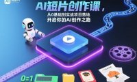 AI短片创作课,从0基础到实战项目落地,开启你的AI创作之路(更新)