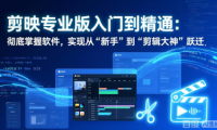 剪映专业版入门到精通：彻底掌握软件，实现从“新手”到“剪辑大神”跃迁