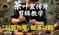 茶叶宣传片剪辑教学，以剪为笔，赋茶以韵，新手也能拍出高级感