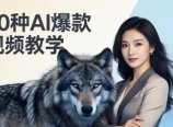 50种AI爆款视频教学:影视级古诗词+治愈萌宠+山海经蛟龙,高阶宝典商业落地