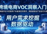 跨境电商VOC洞察入门：从海量评论中挖掘用户未被满足的需求，用数据驱动产品迭代与增长