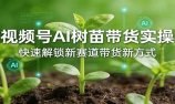 视频号AI树苗带货实操,快速解锁新赛道带货新方式