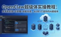 OpenClaw-小龙虾 超级体实操教程：多系统安装+云部署+技能创造，从0到1打造你的AI超级体