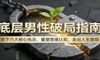 底层男性破局指南：放下六大核心执念，重塑思维认知，走出人生困局