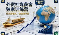 外贸社媒获客独家训练营，外贸新模式，快速做外贸(更新26年07月27日)