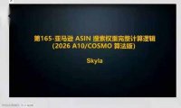 亚马逊跨境实战课-更新：全品类选品逻辑｜SP/SB/SD广告精细化｜新品打爆旺季爆单全套运营教程