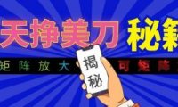 全自动量子纠缠量化项目，每天挣美刀，可矩阵放大！