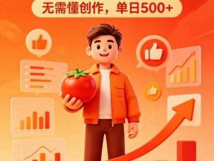 番茄小说达人全自动变现，普通人轻松日入500+